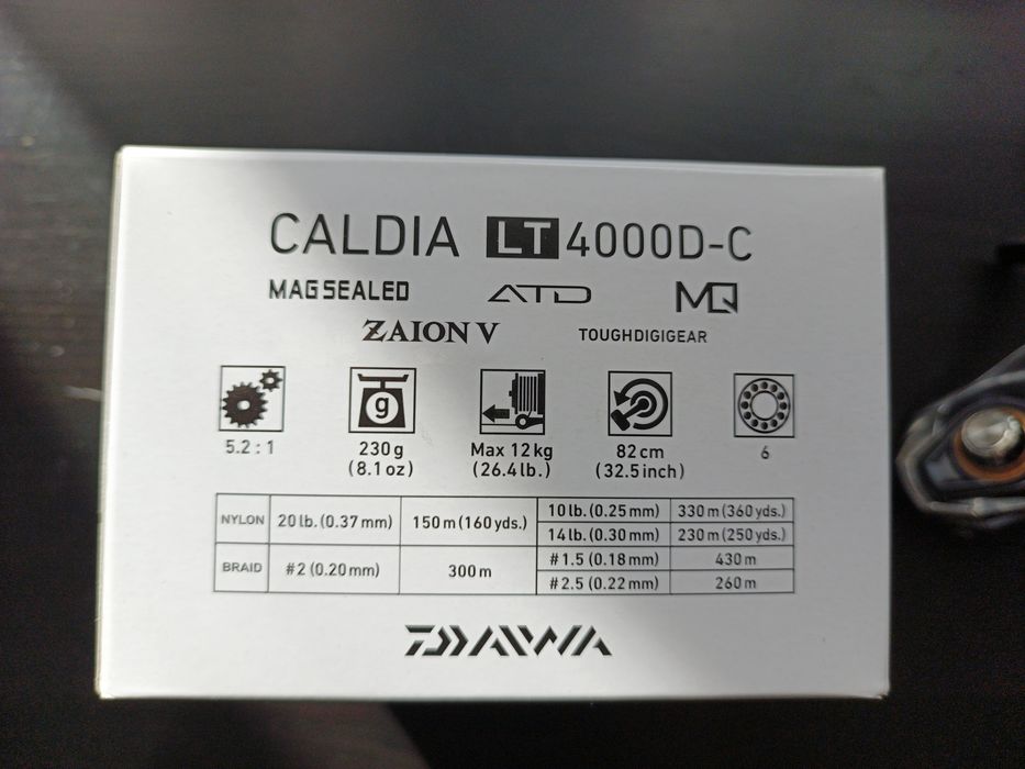 Kołowrotek  Daiwa Caldia LT MQ 4000D-C