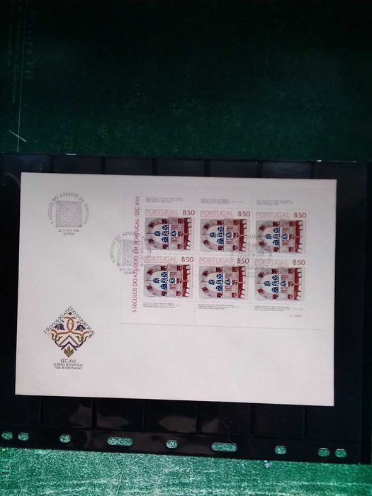 1981 FDC Do Bloco 5 Seculos Do Azulejo Em Portugal MNH **