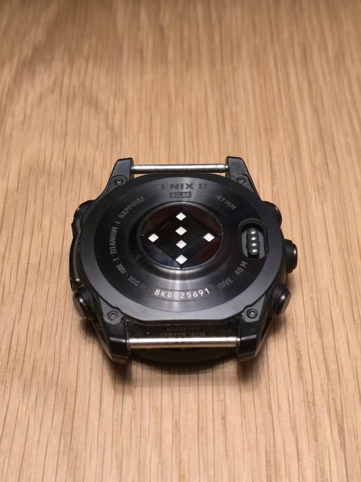 Garmin Fenix 8 47 mm Solar Sapphire Carbon Gray DLC Titanium