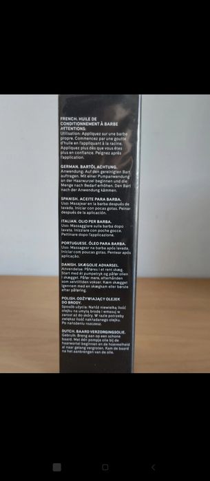 Produto Homem Beard Conditioning Oil Fragrance Free Percy Nobleman