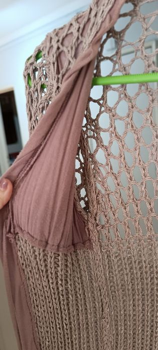 Casaco marca Ferrache rosa velho tamanho S. Usado