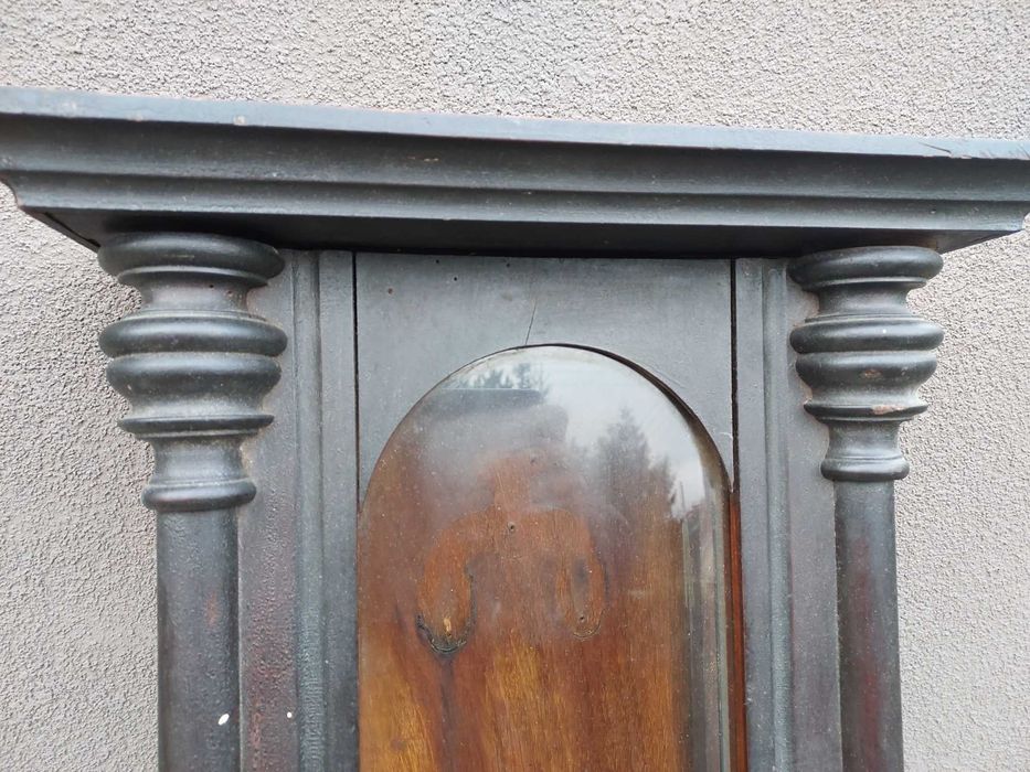 S110 Skrzynia obudowa starego zegara szafka witrynka kapliczka