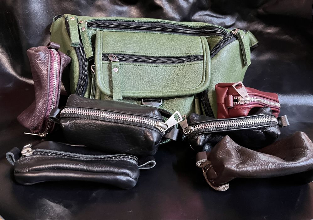 ZARCO Nomad — шкіряна поясна сумка