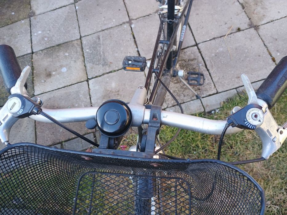 Rower miejski z przerzutkami
