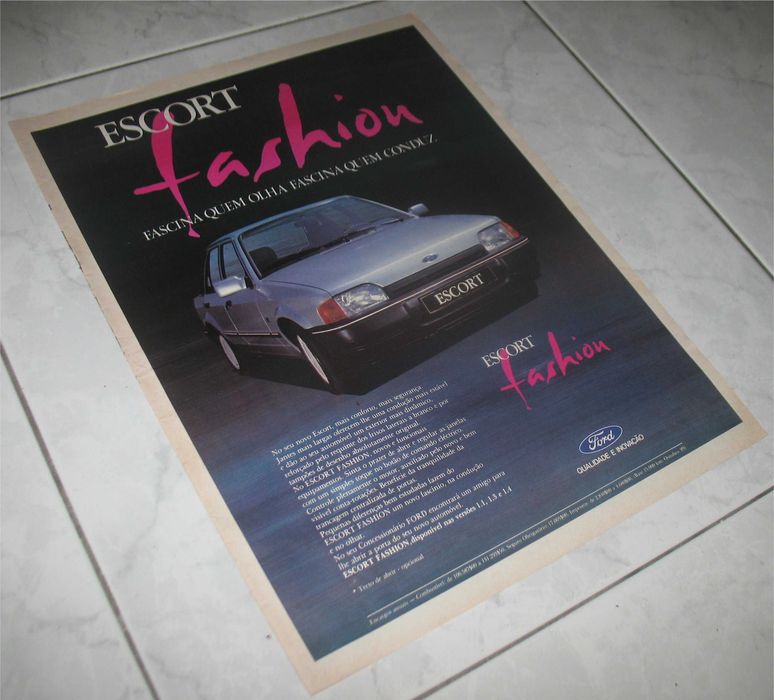 Poster - Ford Escort Fashion