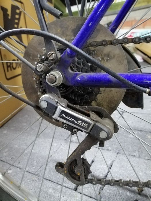 Rower kaptein na części