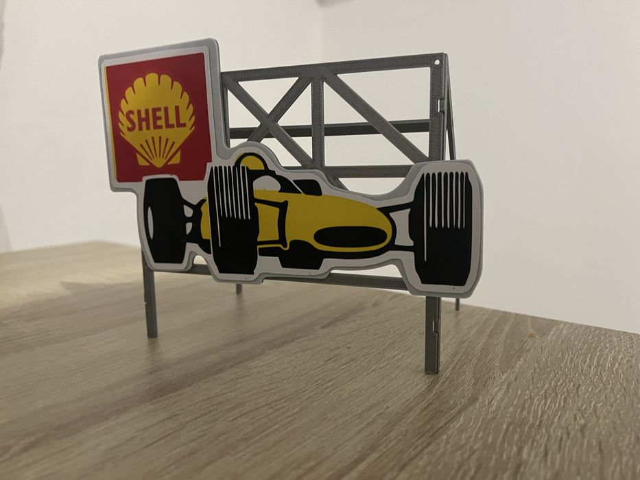 Painel publicitario escala 1/32