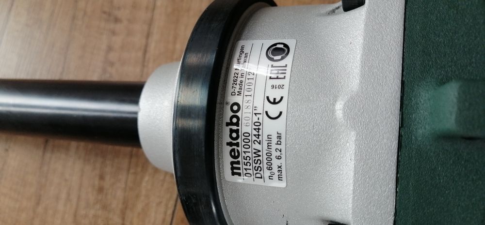 Klucz udarowy pneumatyczny METABO 2440-1"