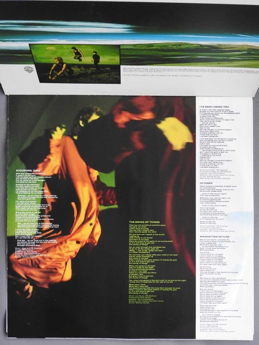 A-ha Scoundrel Days ‎LP 1986 USA пластинка NМ 1st press