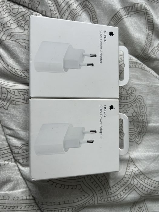 Мережевий зарядний пристрій Apple USB-C Power Adapter 20W (MHJE3)