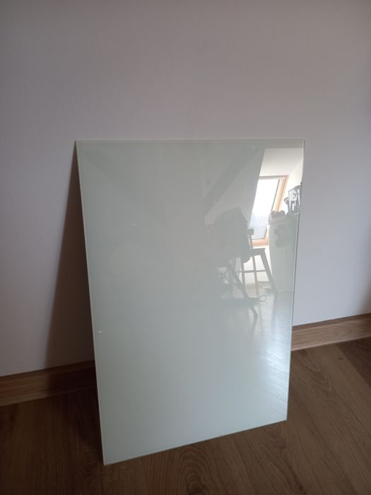 Tablica suchościeralna szklana biała