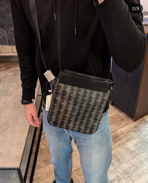 Нова монограмна сумка, месенджер Lacoste оригінал