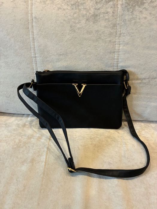 Damska Czarna Elegancka Torebka