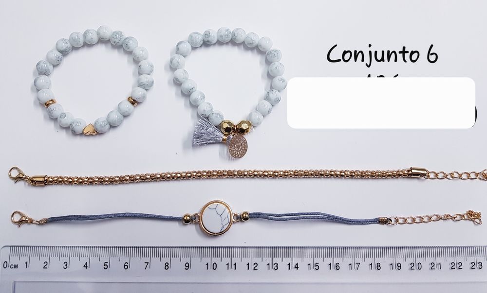 Stock de Pulseiras (124 pulseiras) (Portes Incluidos)