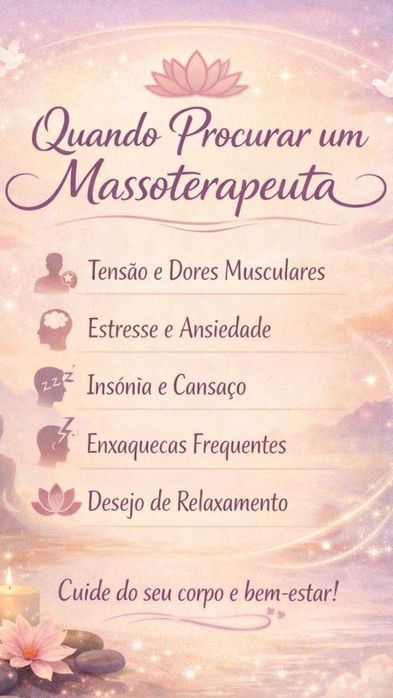 Massagens Relaxantes e Terapêuticas Drenagem Linfática
