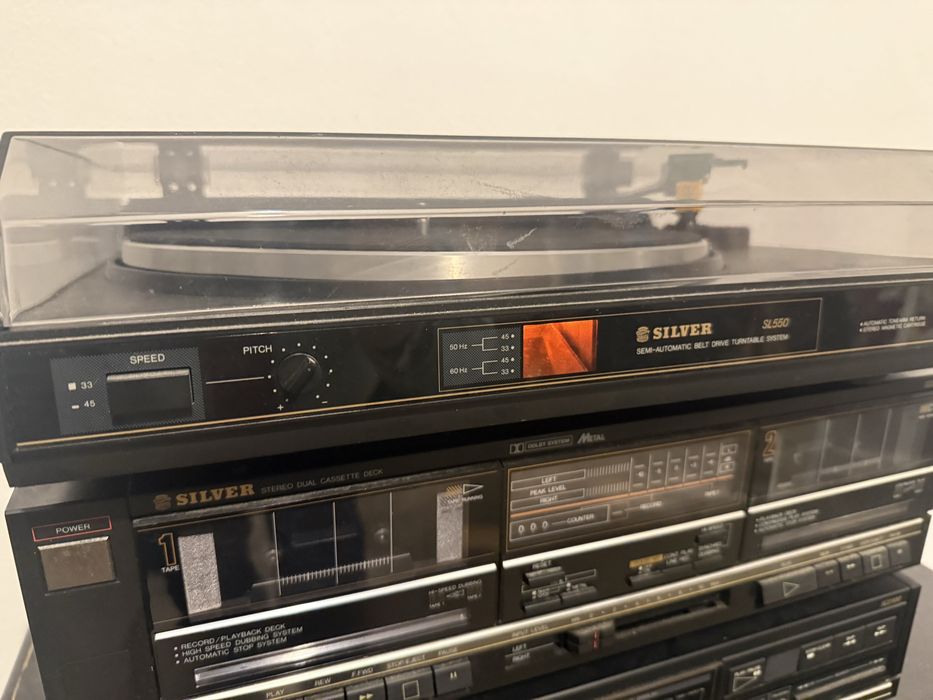 Vendo aparelhagem Silver Vintage