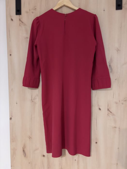 Sukienka damska amarantowa