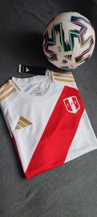Koszulka piłkarska reprezentacji Peru rozmiar L Adidas NOWA z metką