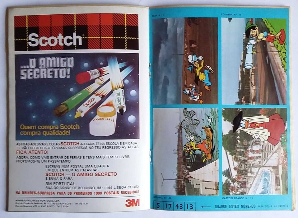 Almanaque do Tio Patinhas Nº 39- com cromos