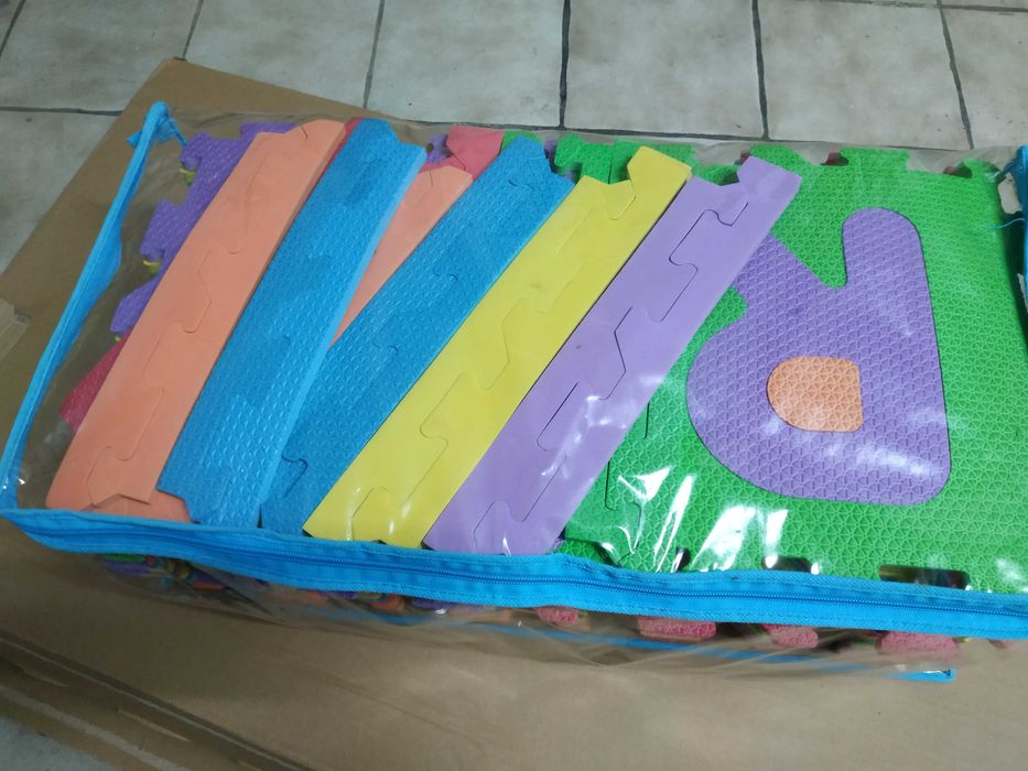 Letras de esponja