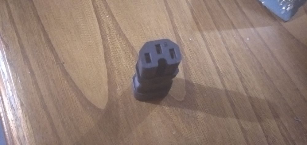 IEC 320 C14 Macho to C15 fémea tomada ficha adaptador64297476453890123