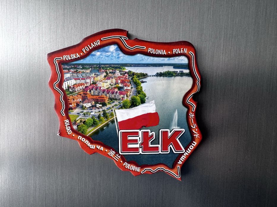 Magnes na lodówkę Ełk Polska