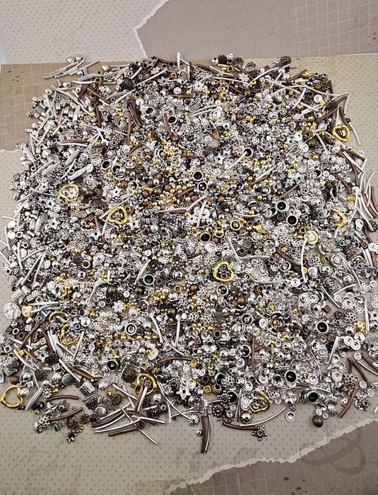 5000szt ogromny zestaw XXXL przekładki kulki zaciski