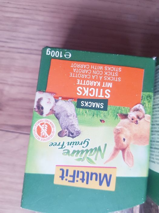 Nowa karma dla gryzoni myszy chomika i królików miniaturowych Multi Fi