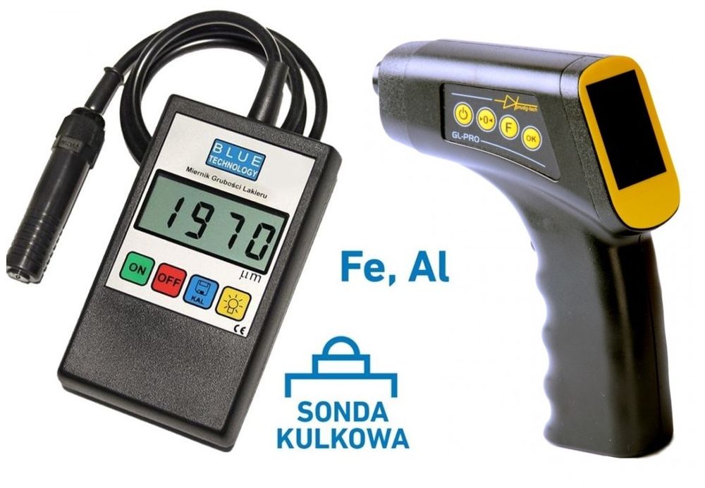 Miernik lakieru czujnik grubości Lublin najlepszy z sondą wynajem 24/7