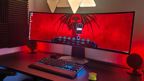 Nowy Monitor Samsung Odyssey OLED G9 S49DG934SU 49" 5K QD-OLED 240Hz