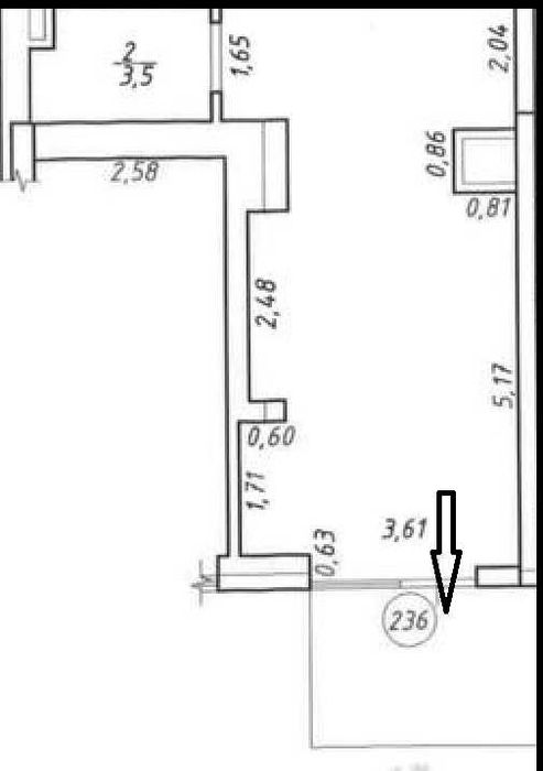 Оренда комерційного приміщення ЖК Кінескоп