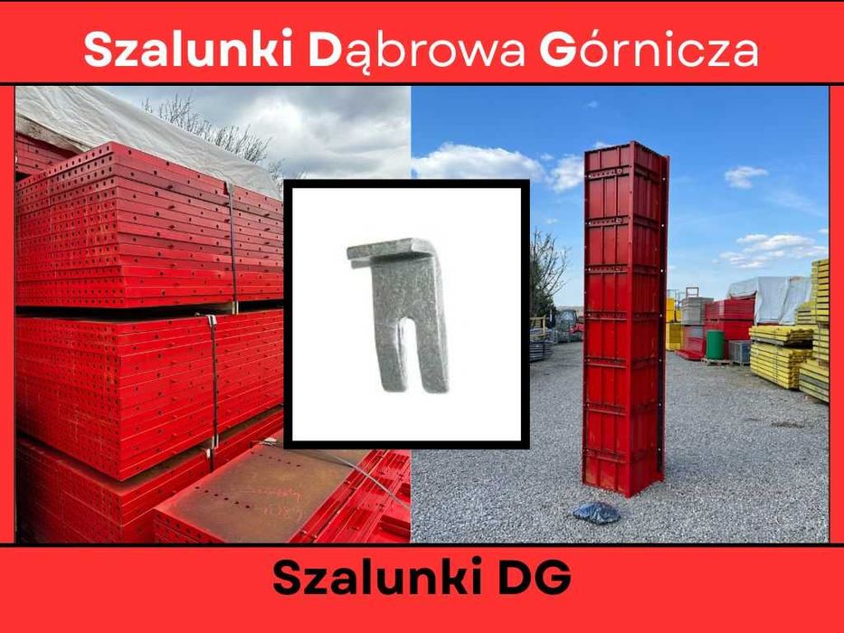 kliny klin słup szalunki blaty płyta słupowa strop wieniec filar słupy