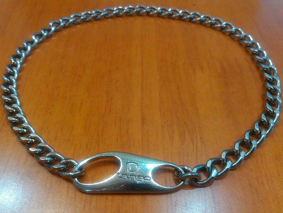 Ошийник ланцюг під поводок, ошейник цепочка+кольцо