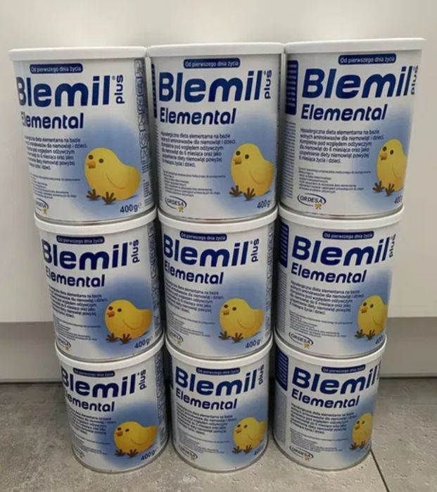 Blemil mleko dla dzieci - 9 opakowań