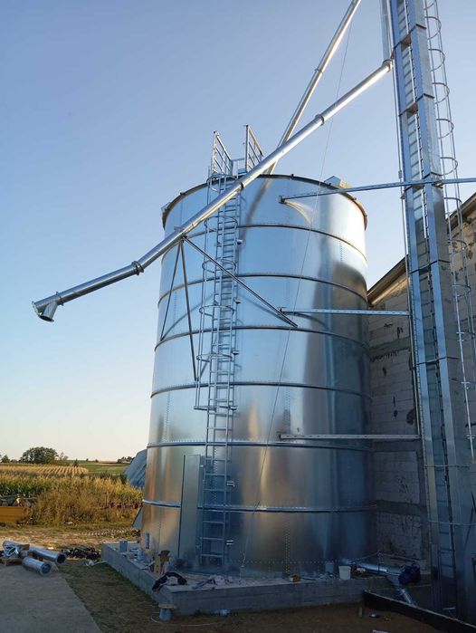 Silos ZBOŻOWY  płaskodenny 270T KBKS POLAND
