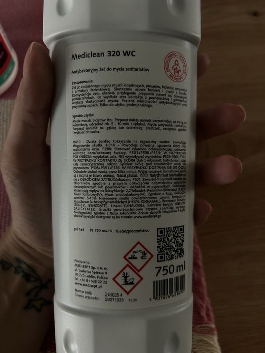 Zestaw środków czystości Mediclean