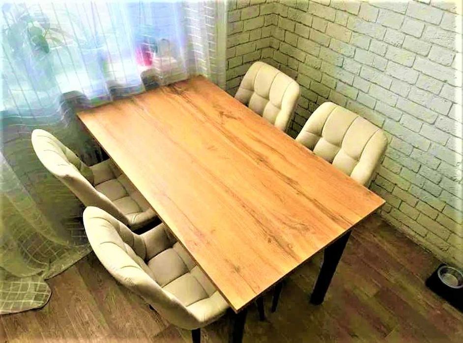 Стіл для Кафе Стол Кухонний на металевих ніжках Комп'ютерний Офісний