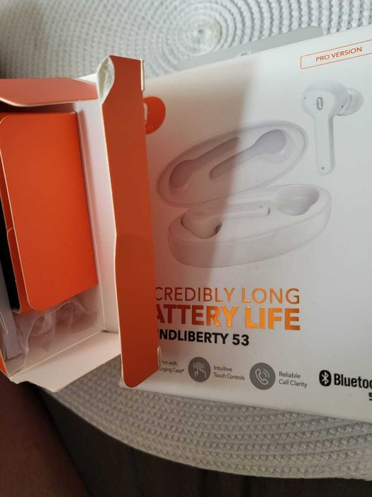 Słuchawki bezprzewodowe Taotronics SoundLiberty 53. Białe. dostawa GRATIS!