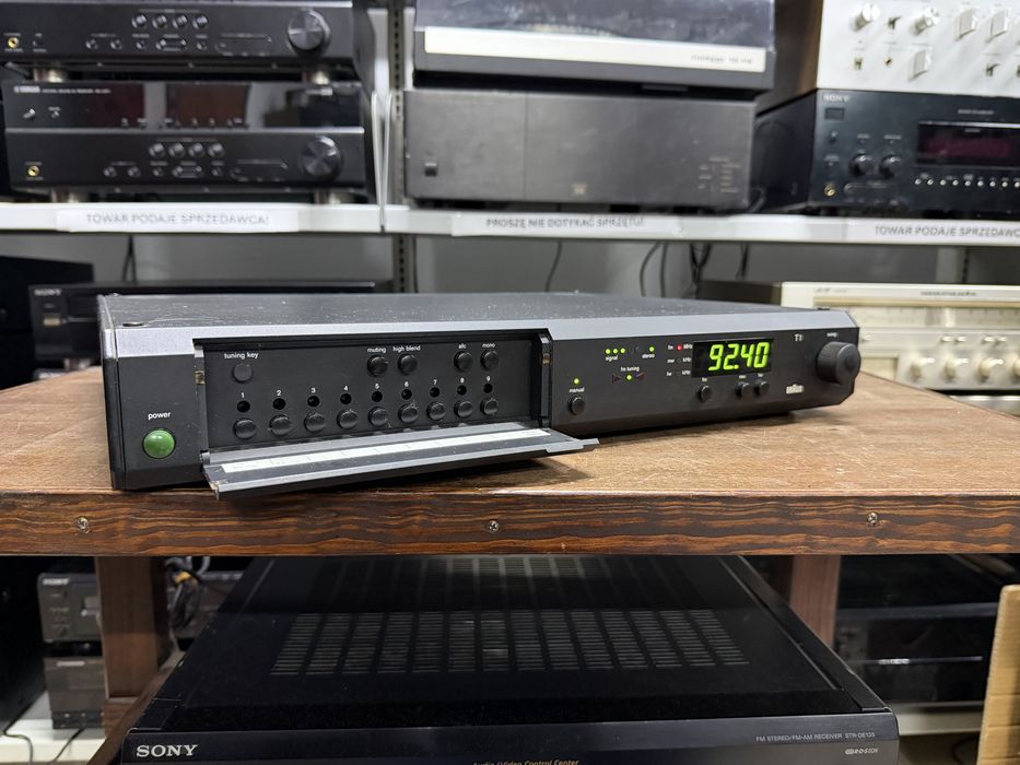 ‼️ Braun T1 Atelier – Tuner Stereo FM/AM Hi-Fi z Precyzyjnym Strojeniem, Czytelną Skalą i Charakterystycznym Designem | Audio Room