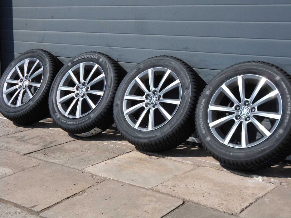 Koła zimowe aluminiowe 16 5x100 VW T-Cross Taigo 195/60r16 2020r