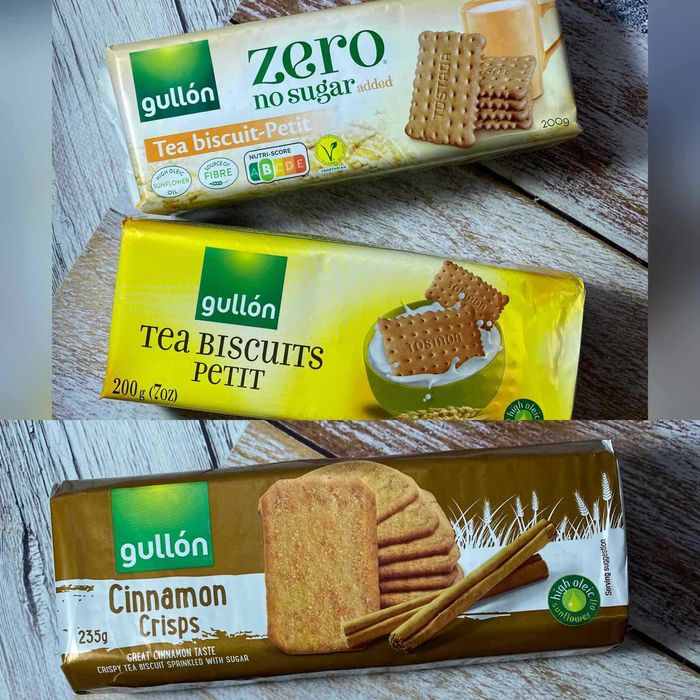 Печиво Gullon s з корицею і Tea Biscuits Petit з і без цукру!