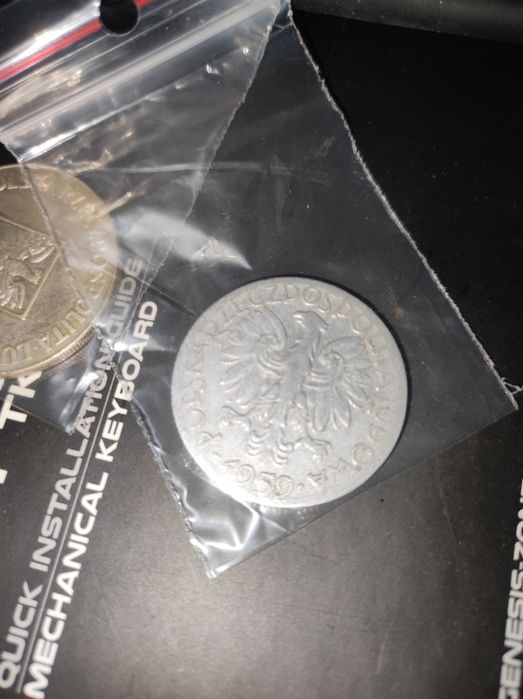 Rybak 5 złotych 1959