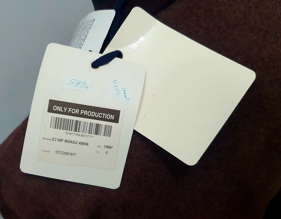 MONCLER roz. S wełniany sweter Premium