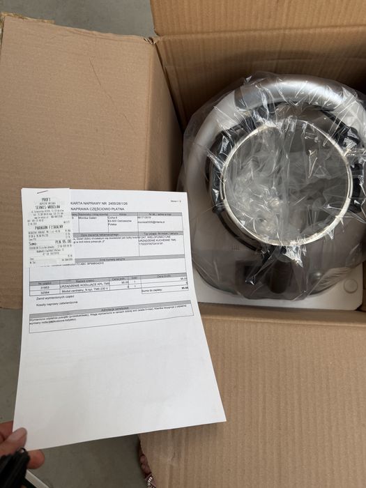 Thermomix tm5 po serwisie