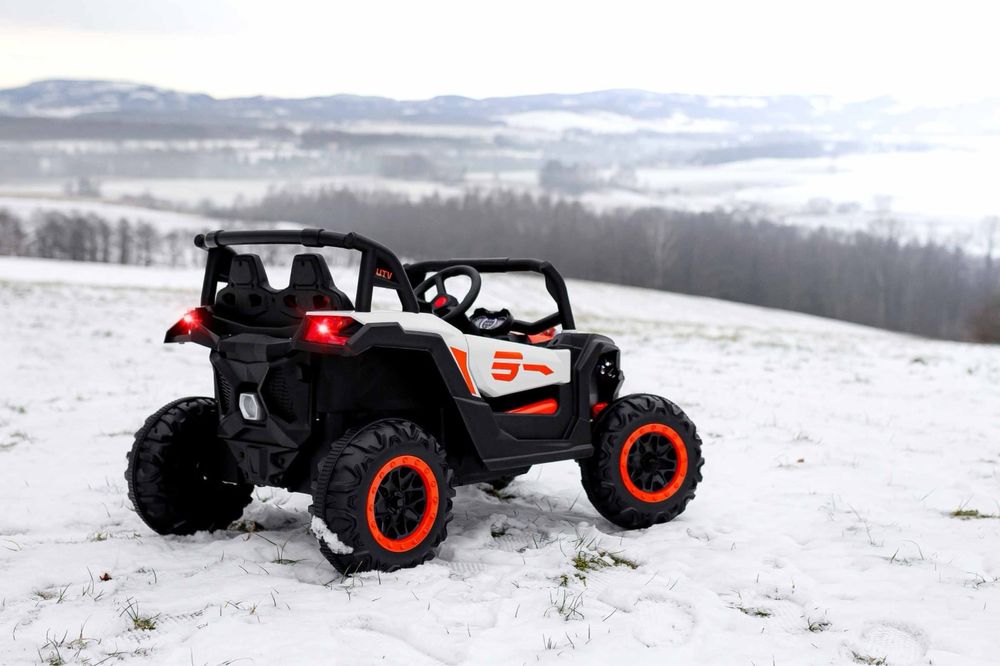 MOCNY UTV Quad 4X45 watna akumulator LED-Y pilot skóra auto samochód