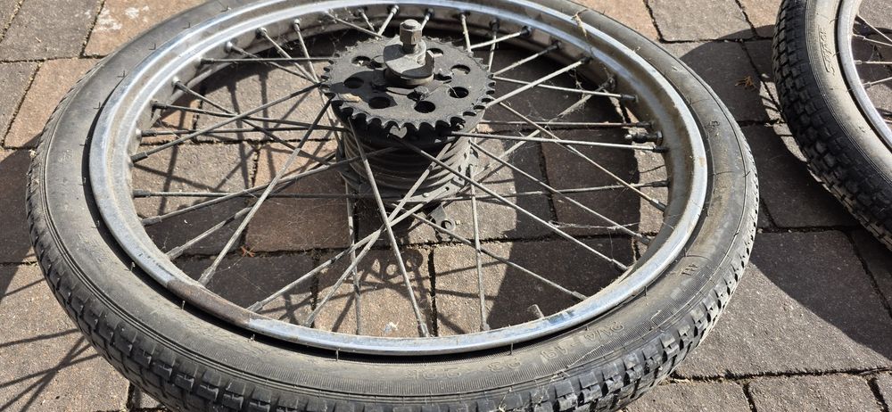 Koła do motororeru Romet antyki PRL