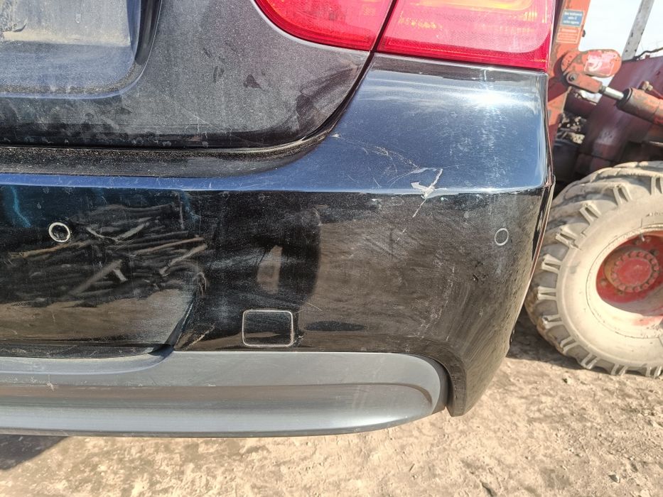 Zderzak tył BMW E90 M-Pakiet BLACK SHAPPIRE METALLIC 475 Kompletny Wy