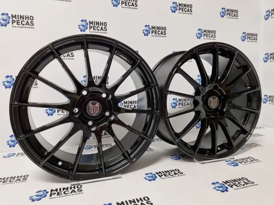 Jantes Fox (FX004) em 18 Preto Brilho (5x120)