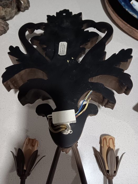 Par de Apliques eletrificados