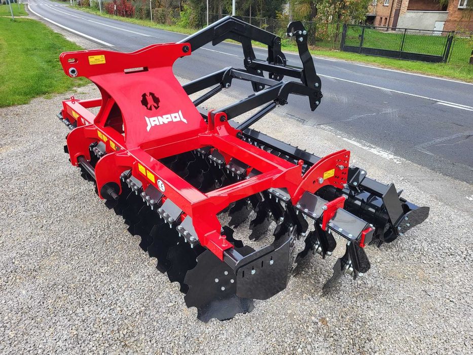 brona talerzowa z hydropakiem lekka JANPOL/ simply max agregat lekki!